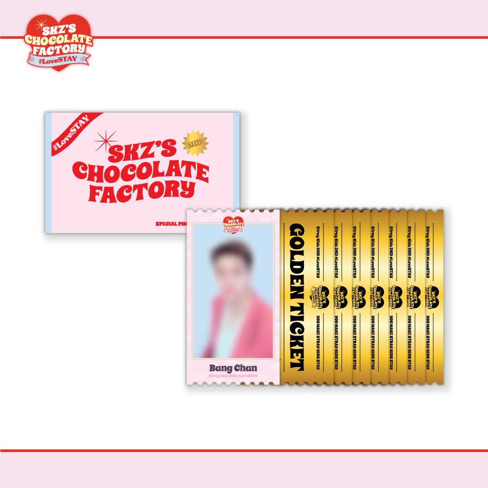 STRAY KIDS - ESPECIAL PHOTO TICKET SET : CHOCOLATE FACTORY